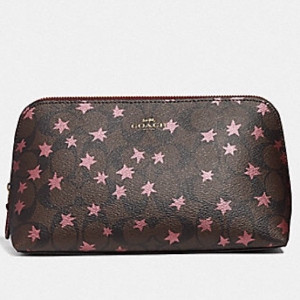NWT COACH Pop Star Pink Signature bag